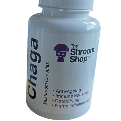 The Shroom Shop Chaga Mushroom Extract Capsules